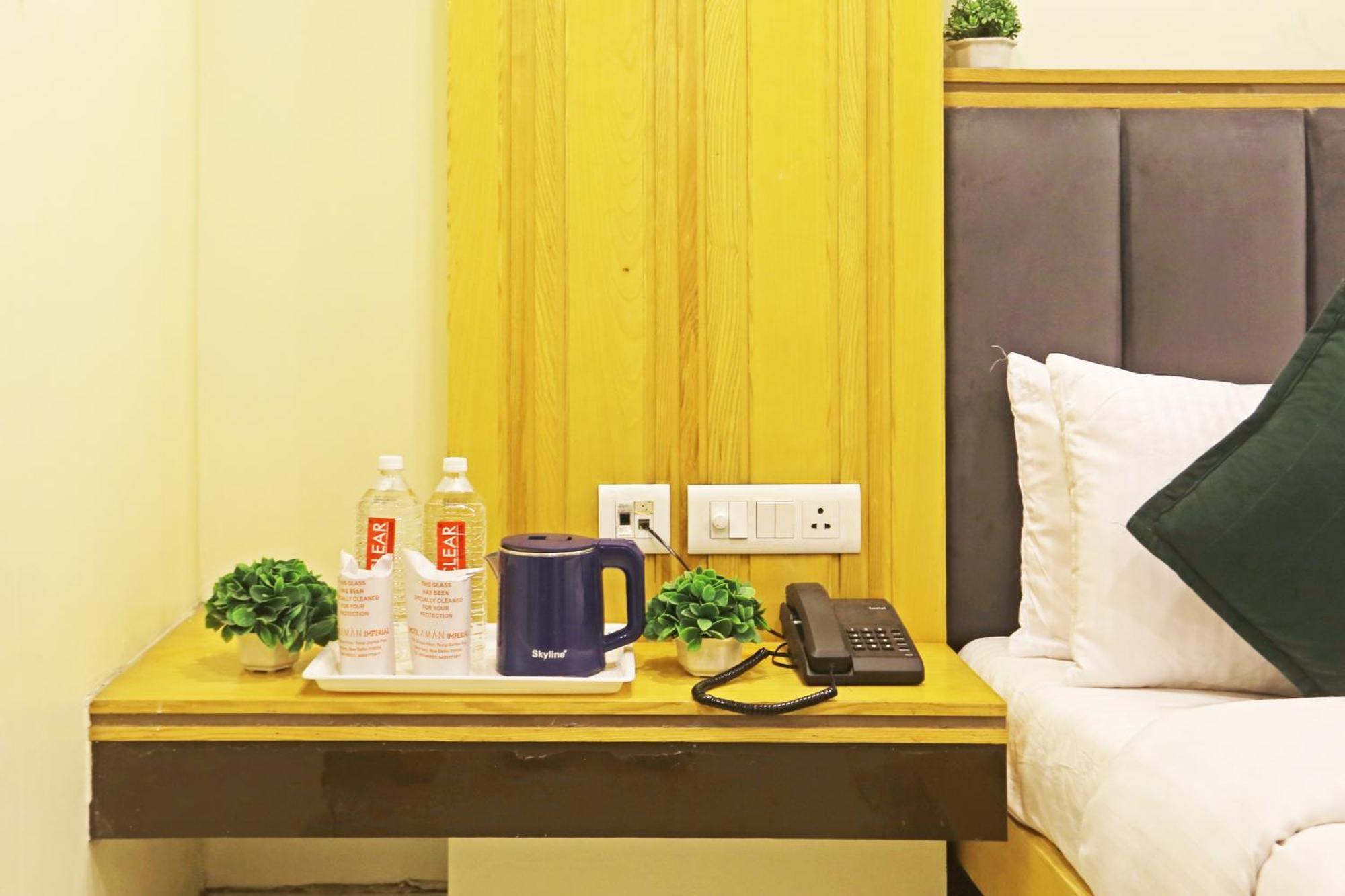 Hotel Aman Imperial Just A Minute Away From New Delhi Railway Station And Connaught Place מראה חיצוני תמונה